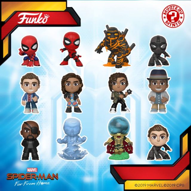 Spider-Man Far From Home Mystery Minis Funko Figures