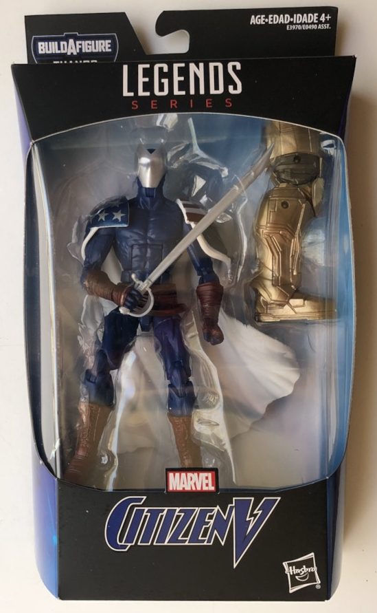 Packaged Citizen V Marvel Legends Figure