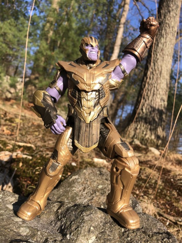 Armored Thanos Marvel Legends Figure Review