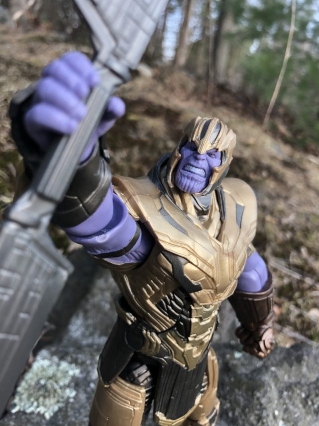 Marvel Legends Avengers 2019 Movie Thanos Figure in Armor Review