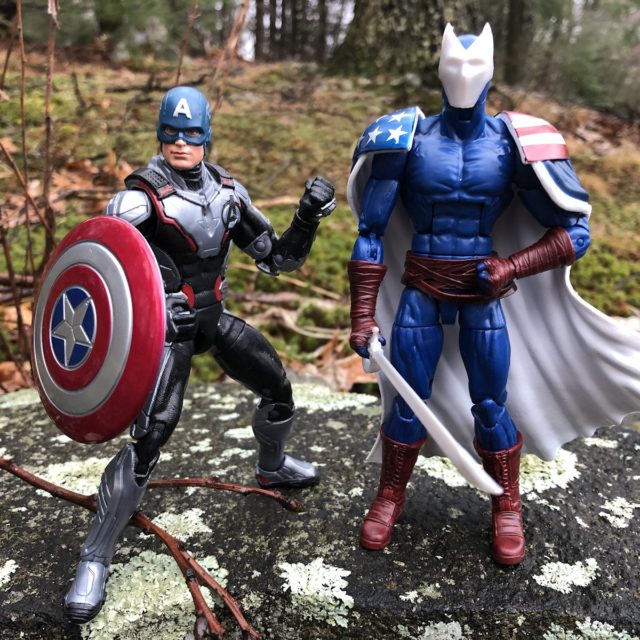 Marvel Legends Avengers 2019 Citizen V and Captain America Figures