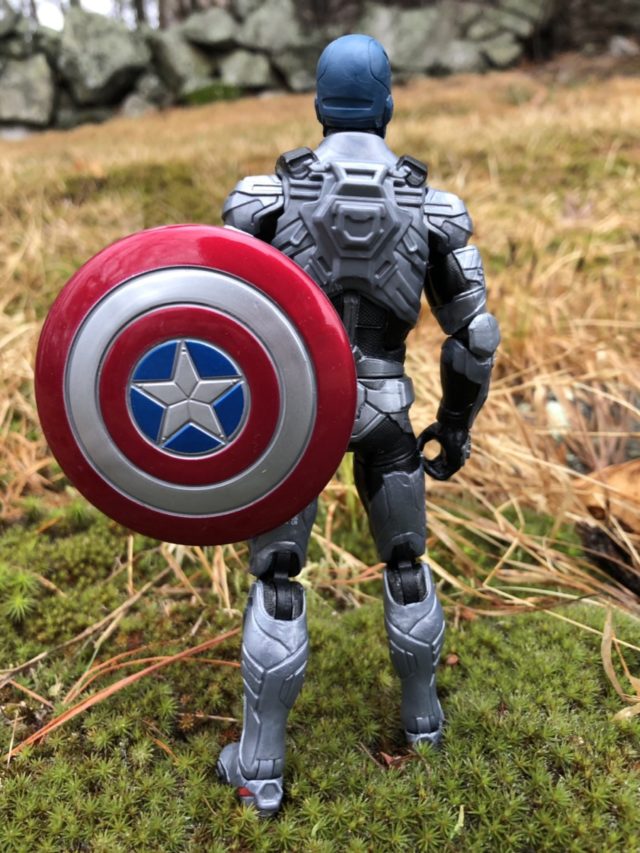 Captain America Endgame Legends Figure Back with Shield