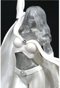 Close-Up of Gamestop Emma Frost Gallery Statue