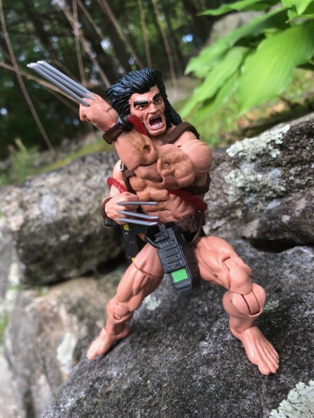 Crossed Arms of Hasbro Marvel Legends Weapon X Six Inch Figure