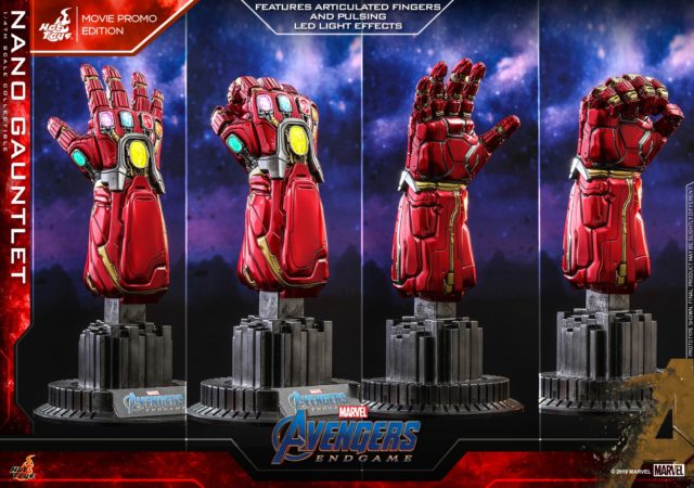 Hot Toys Avengers Endgame Movie Promo Nano Gauntlet