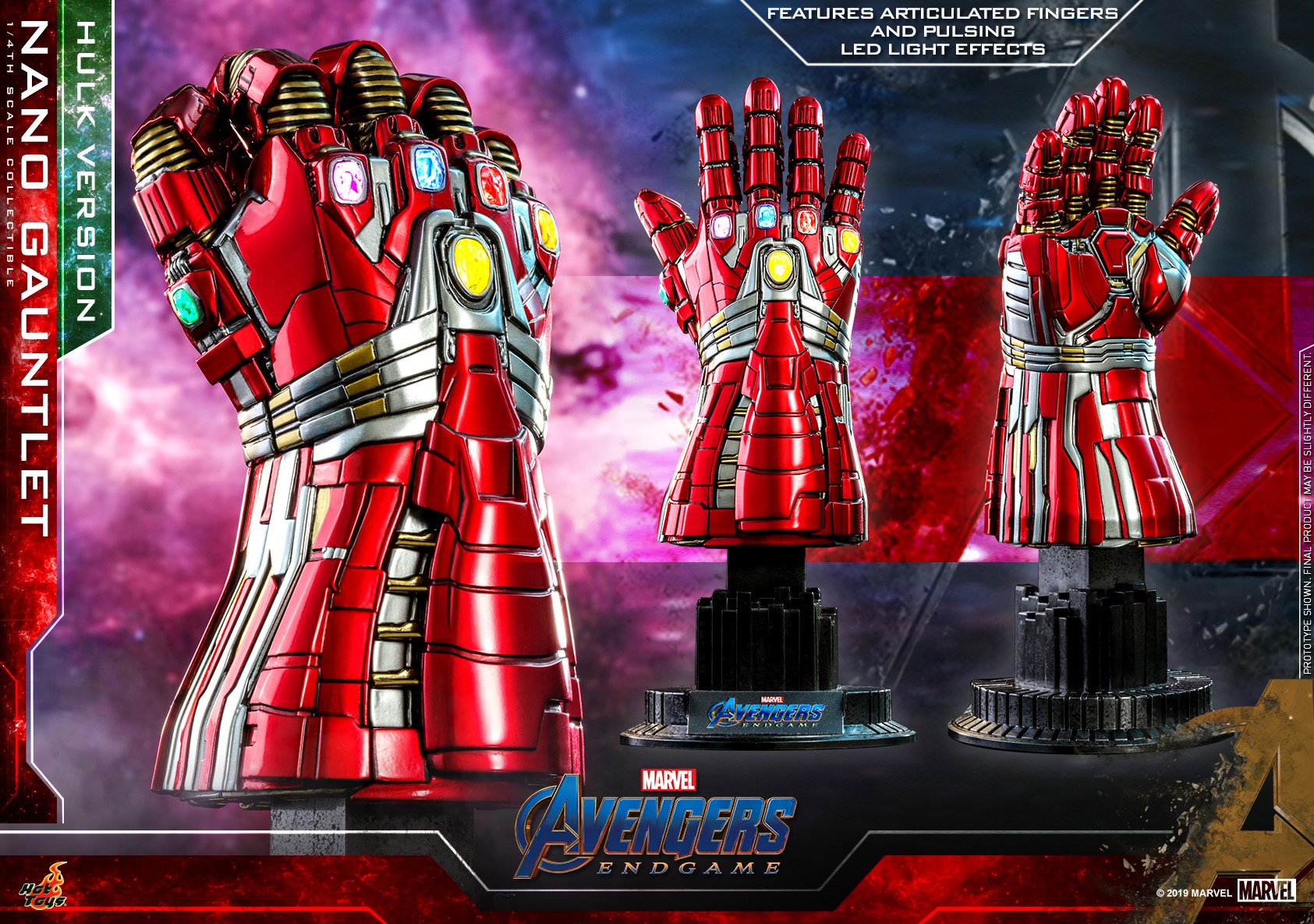 hot toys iron gauntlet