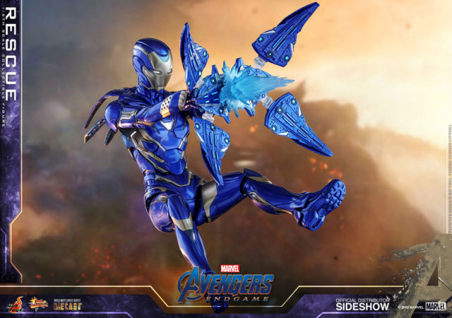 Hot Toys Rescue Die-Cast Figure with Drone Effects Pieces