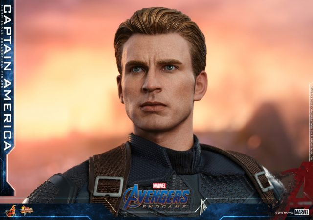 Improved Chris Evans Likeness Hot Toys Avengers Endgame Captain America Figure