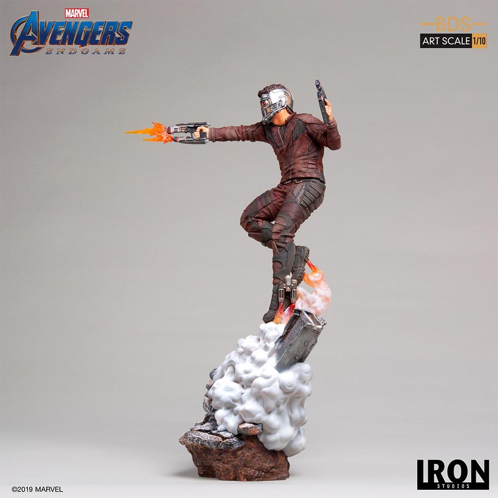 Marvel Star-Lord BDS Art Scale 1/10 From Avengers Infinity War by Iron  studios