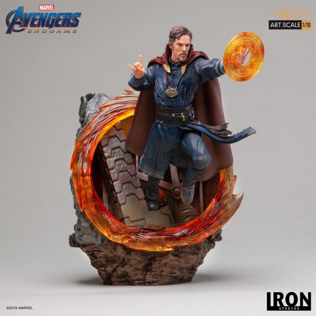 Iron Studios Doctor Strange Endgame Statue Teleportation Ring