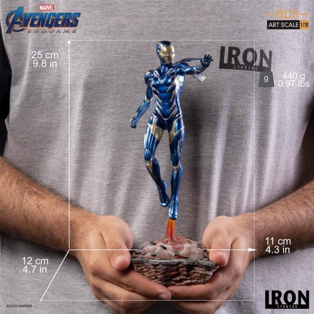 Iron Studios Rescue Statue Pepper Potts Scale Size Photo