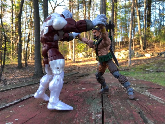 Marvel Legends Hercules Wrestles Caliban Build-A-Figure