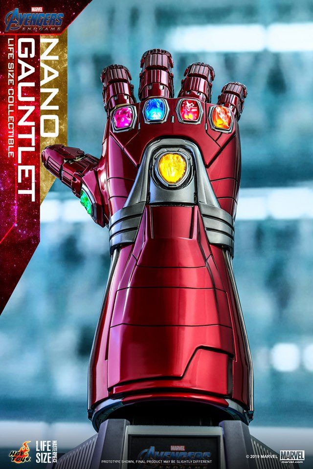 Nano Gauntlet Life Size Replica Hot Toys Avengers Endgame