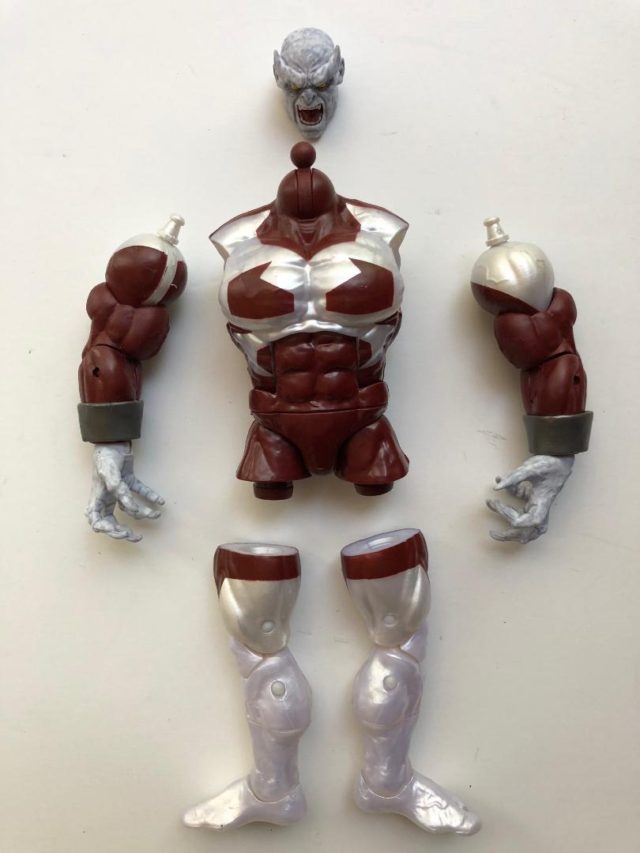 Unassembled Pieces of Caliban Marvel Legends 2019 Figure