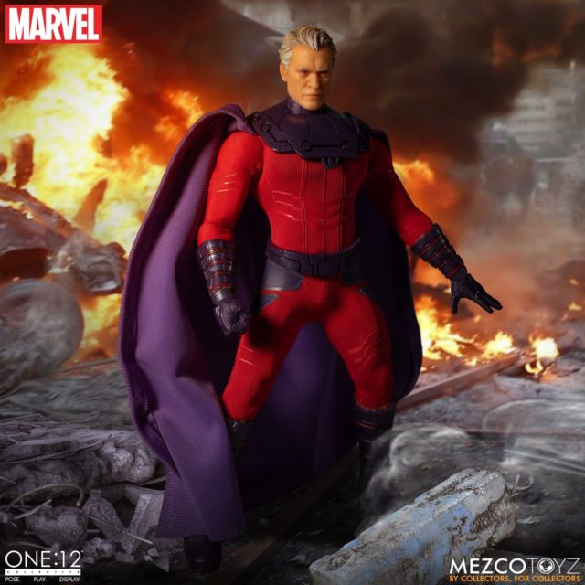Unhelmeted Magneto ONE 12 Collective Figure