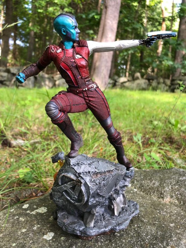 Avengers Endgame Iron Studios Review Nebula Resin Statue
