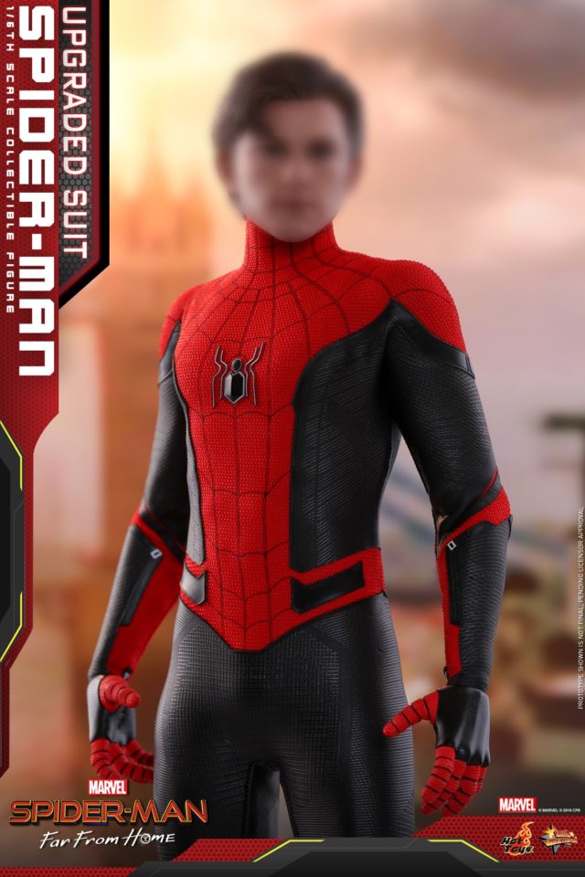 Far From Home Spider-Man Unmasked Hot Toys Tom Holland Head