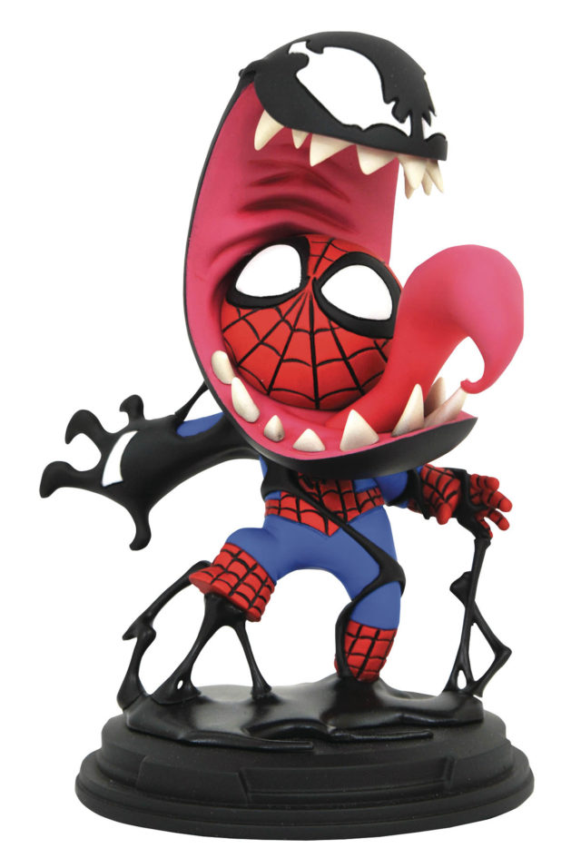 Gentle Giant Skottie Young Spider-Man vs Venom Statue