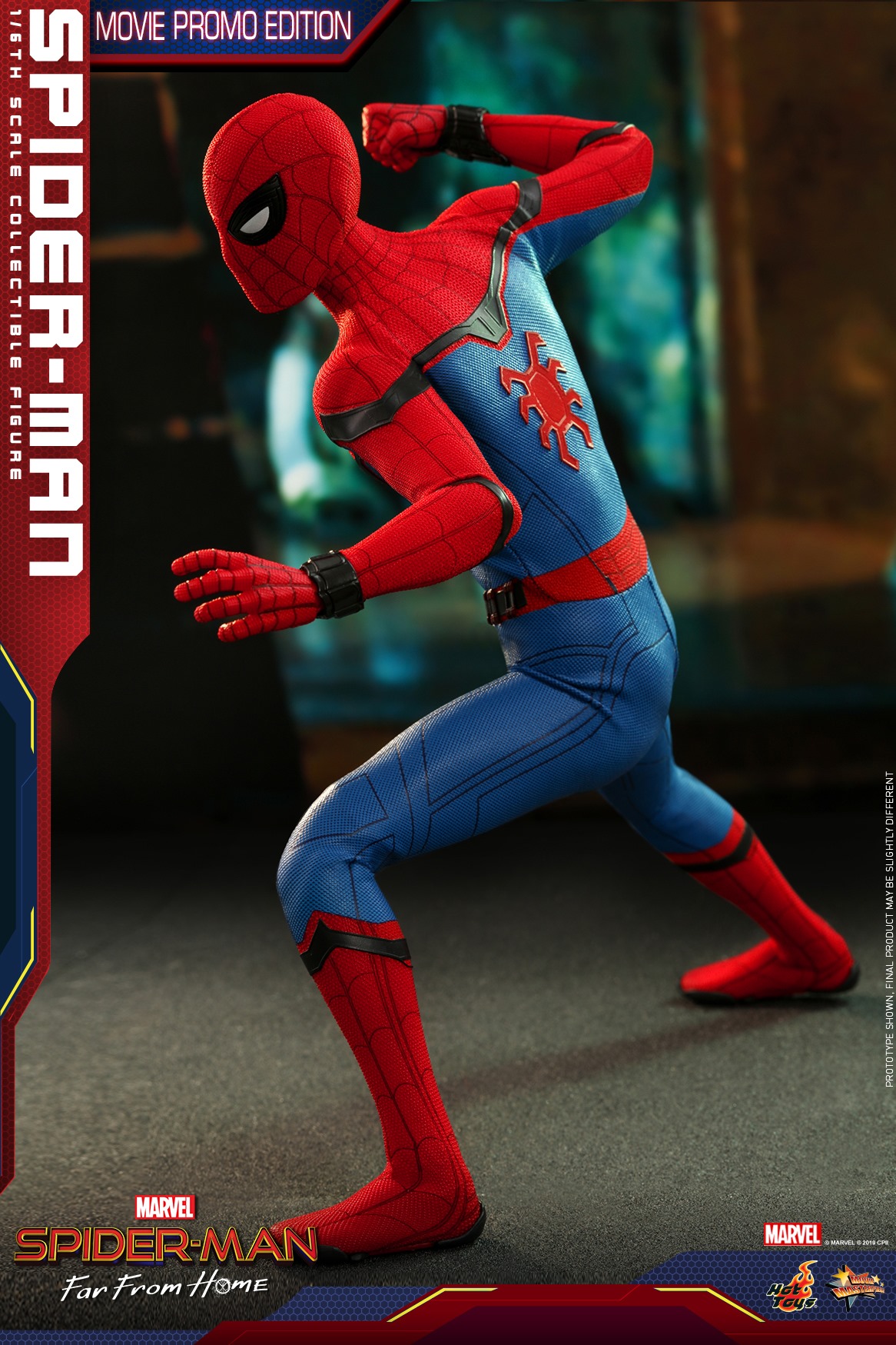 hot toys spider man far from home