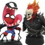 Marvel Animated Spider-Man/Venom Statue & Ghost Rider Bust!