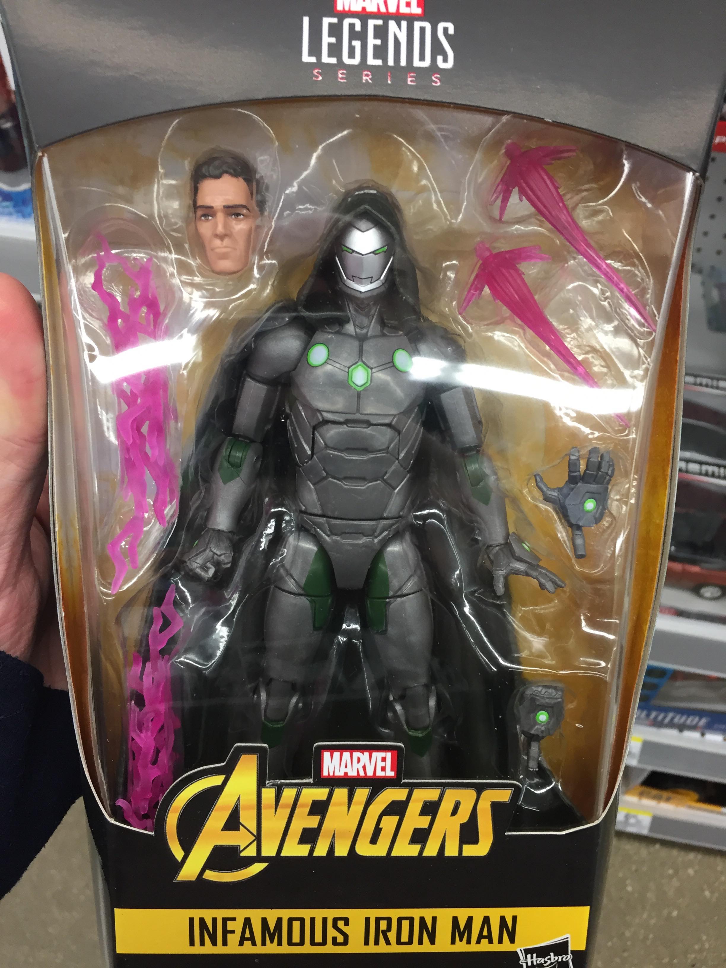 Infamous iron man hot sale marvel legends walgreens