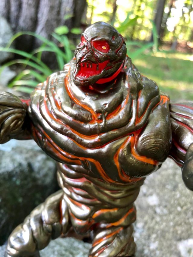 Marvel Legends Molten Man BAF Close-Up