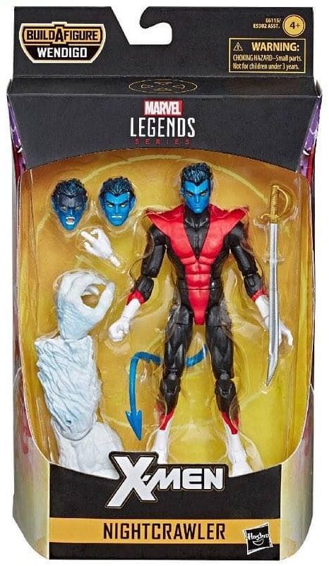 Marvel Legends Nightcrawler Figure Packaged X-Force Series