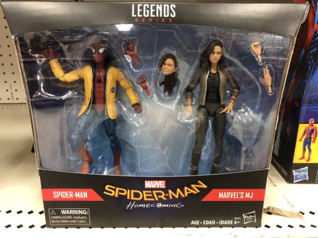 Marvel Legends Spider-Man Homecoming 2-Pack Blazer Spidey & MJ