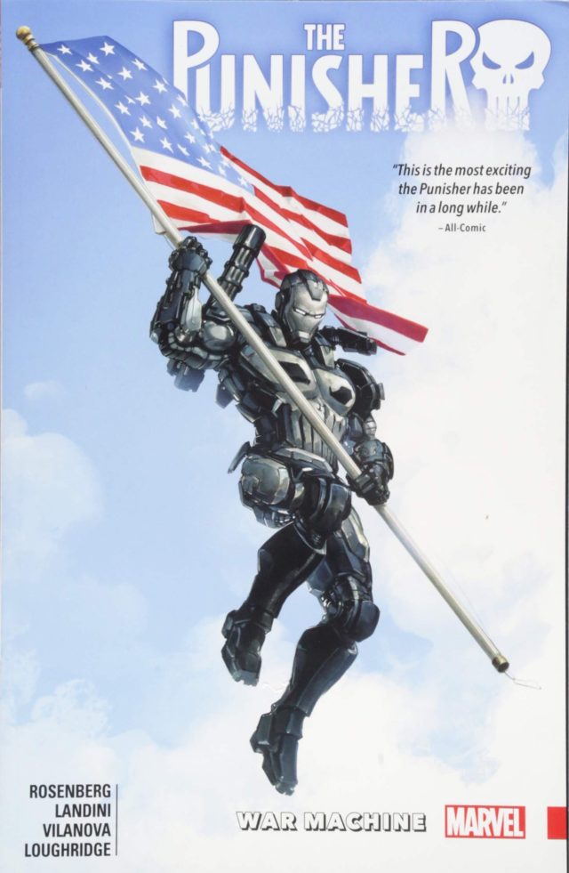 Punisher War Machine Comic Book Cover