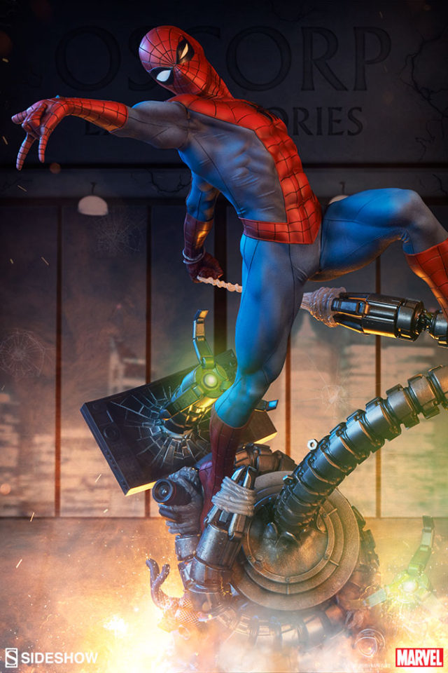 Sideshow Spider-Man vs Doc Ock Premium Format Statue