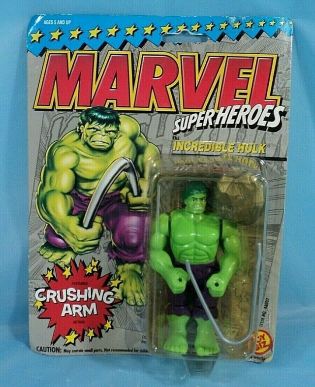 Toybiz Marvel Super Heroes Hulk Figure on Card