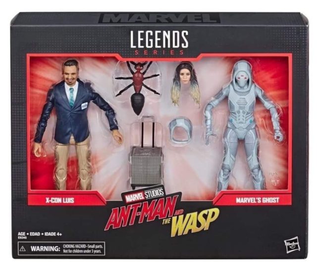 80 Years Marvel Legends Luis and Ghost Packaged