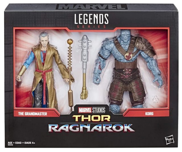 Grandmaster and Korg Marvel Legends 80th Anniversary Two-Pack