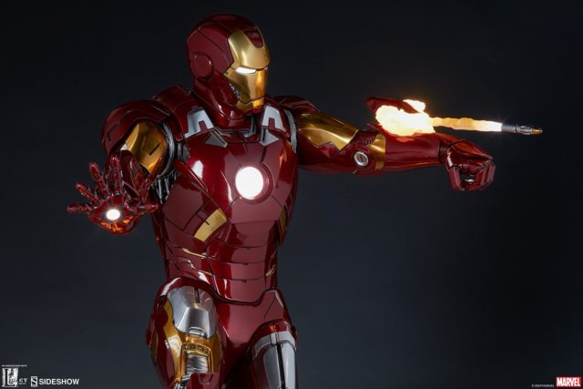 Iron Man Mark VII Statue Sideshow Collectibles Legacy Effects