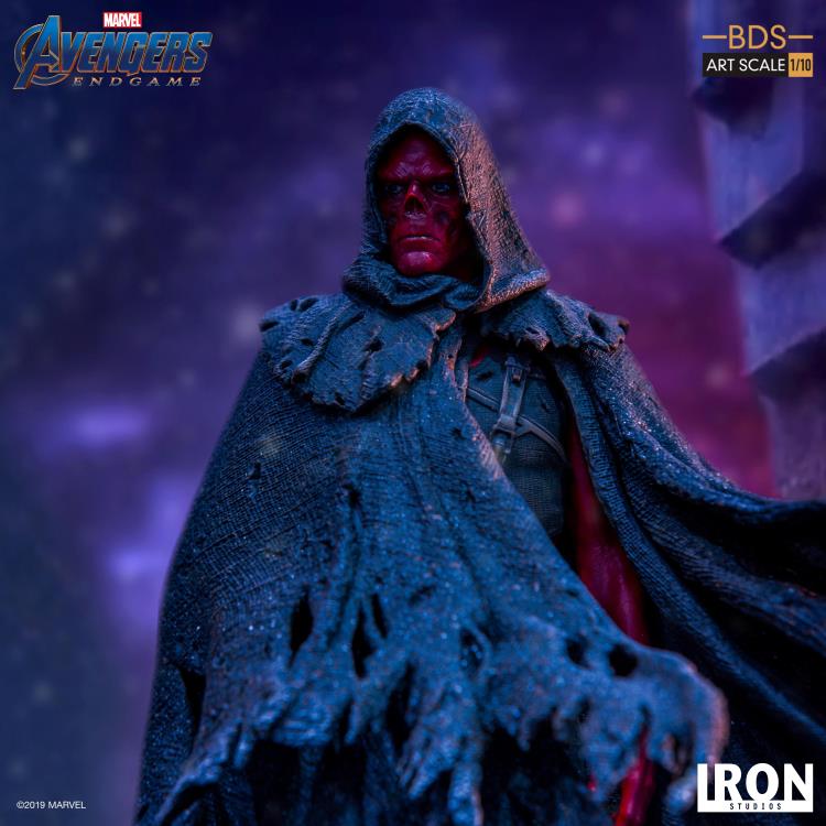 Iron Studios Endgame Black & Red Skull BDS Statues! Marvel News