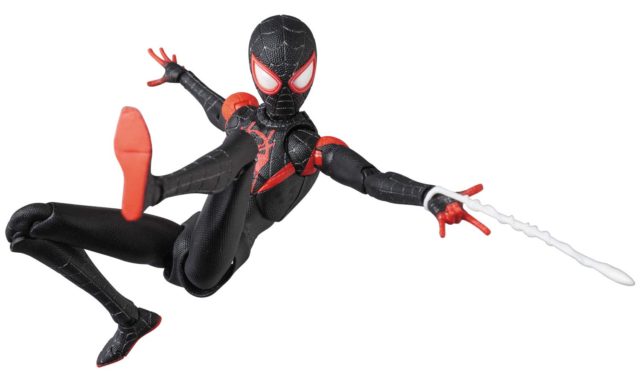 MAFEX Into The Spider-Verse Miles Morales Web Shooting