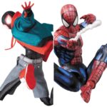 MAFEX Into the Spider-Verse Miles Morales & Comic Spider-Man Figures!