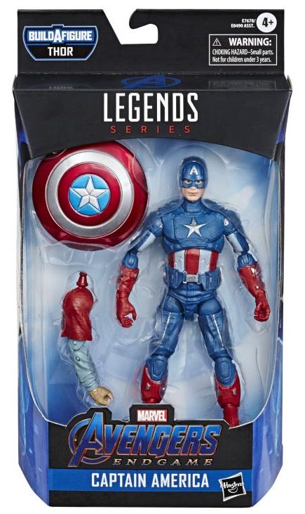 Captain America figure w/ Thor right arm Details about   Marvel Legends Avengers ENDGAME 