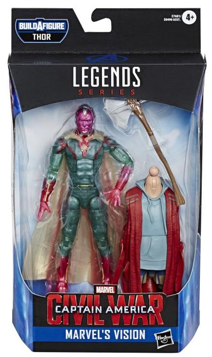 Marvel Legends Endgame Vision Figure Packaged