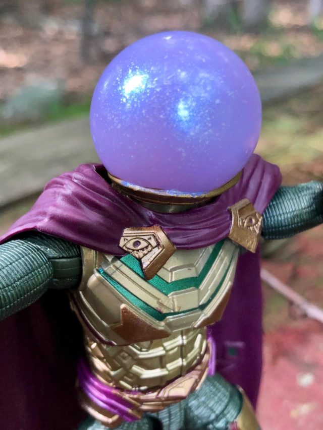 Marvel Legends Mysterio Helmet Close-Up Far From Home Movie