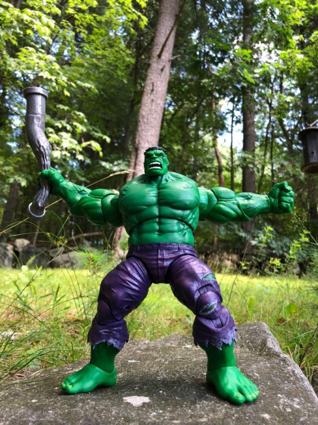 Marvel Legends Vintage Hulk with Butterfly Swivel Shoulders and Crushed Pipe