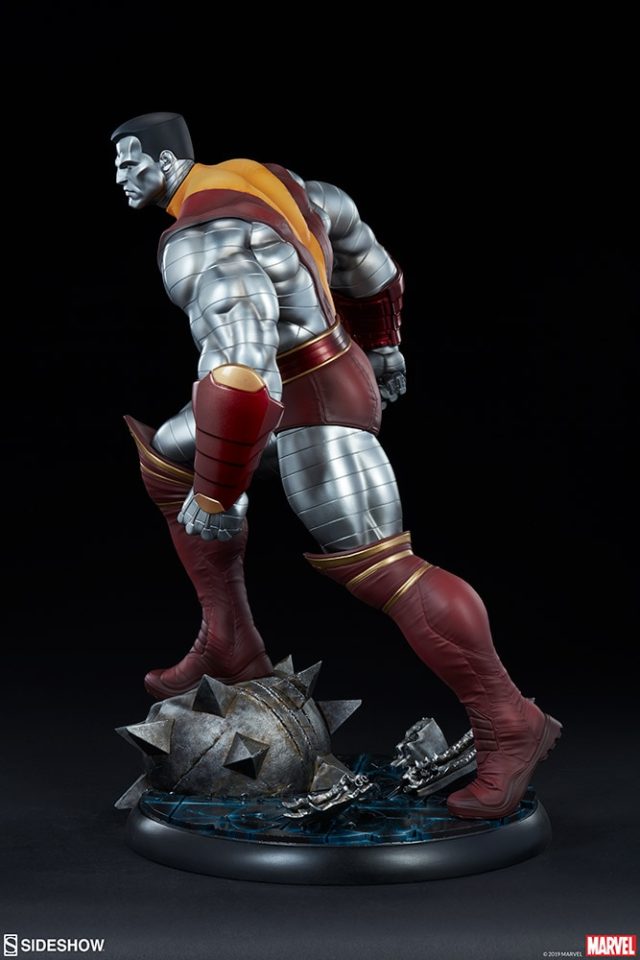 Side View of Sideshow Colossus Statue X-Men 2019
