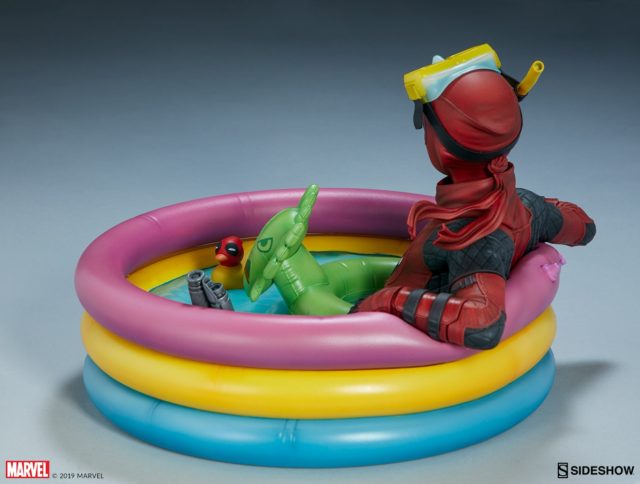 Sideshow Collectibles Kidpool Deadpool Kiddie Pool Statue