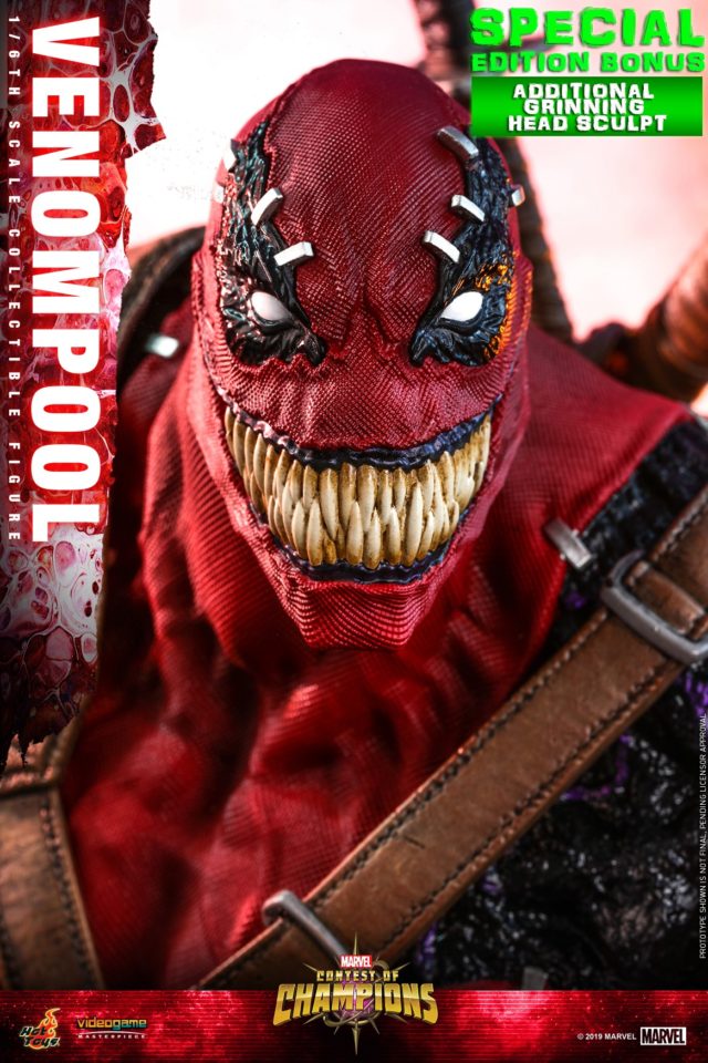 Sideshow Exclusive Venompool Grinning Head