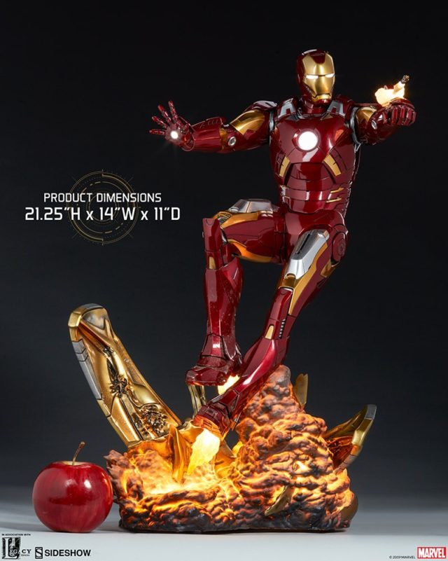 Sideshow Iron Man Mark VII Maquette Size Scale Photo