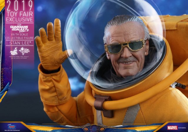 Stan Lee Hot Toys Figure Waving GOTG Vol 2 Cameo