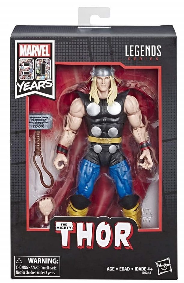 Thor Marvel Legends 80 Years Figure Packaged