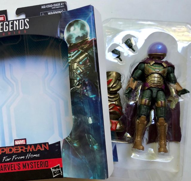 Unboxing Marvel Legends Mysterio Far From Home Movie Figure