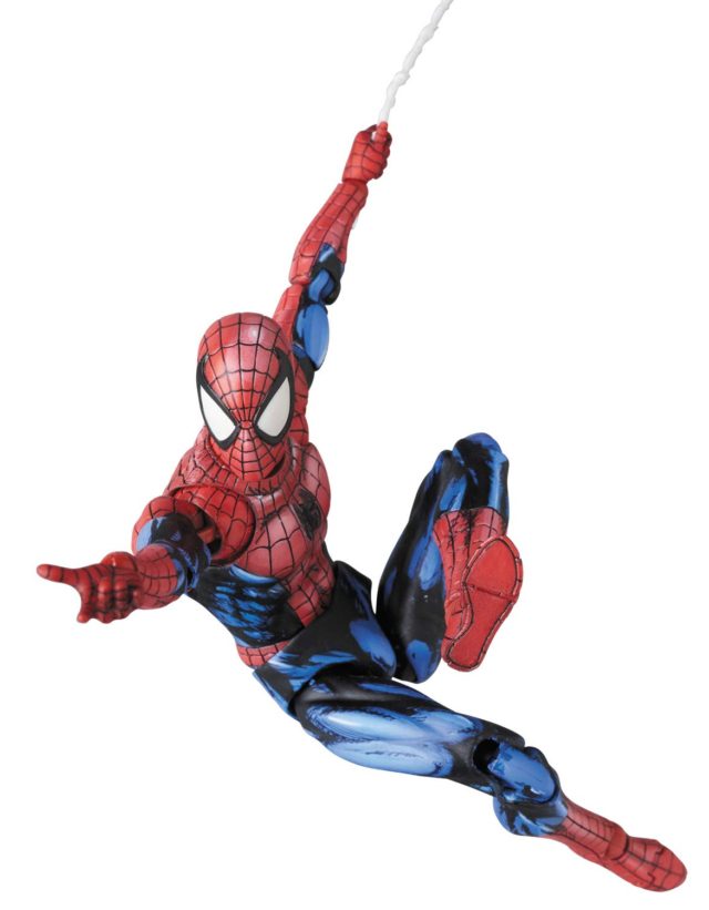 Web Swinging Spider-Man MAFEX Comic Paint Ver Action Figure