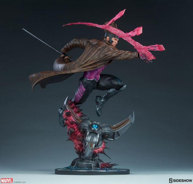 Danger Room Claw on Sideshow Gambit Statue Base